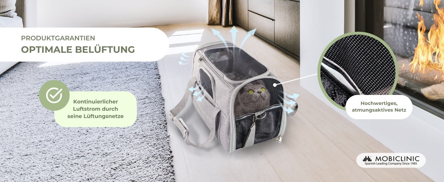 Рюкзак-переноска для котів та собак Mobiclinic® Pets, складаний, з вентиляцією, з підсібником та сумкою, багатофункціональний, регульований, 37x29x37x5 см