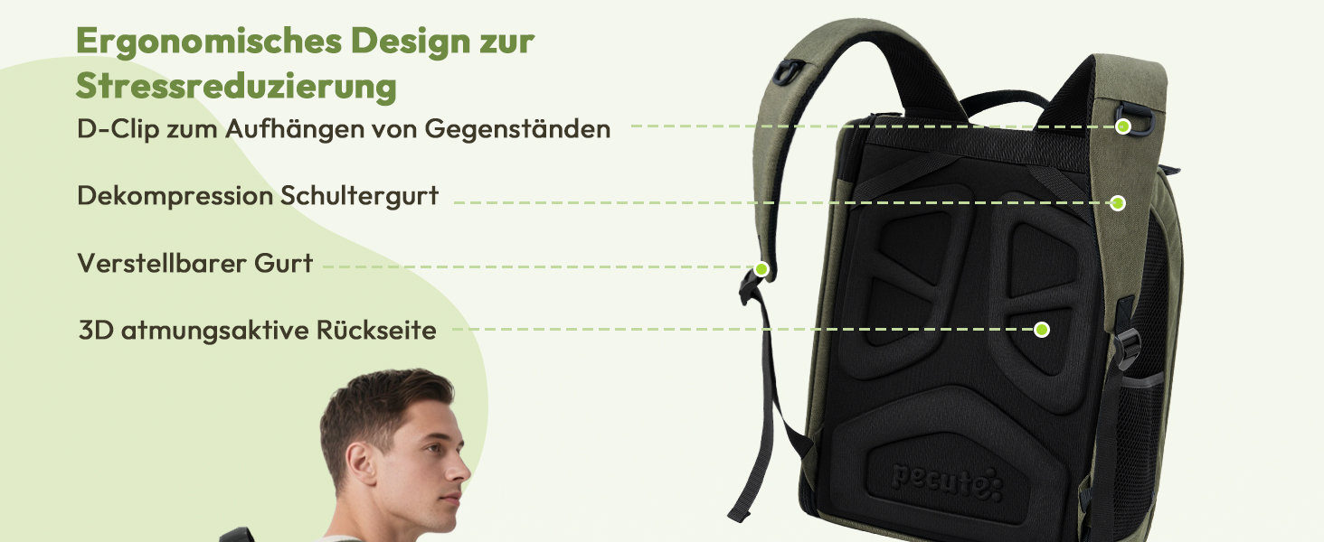 Рюкзак для кота Pecute з сіткою, дихаючий рюкзак-переноска для собак і котів, сірий (42*32*26 см)