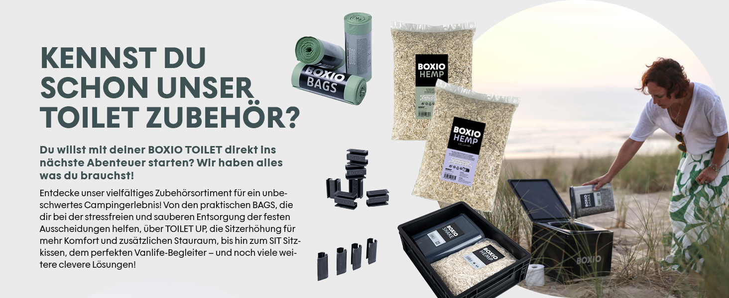 BOXIO - SHAKE: Набір з 3 контейнерів для зберігання продуктів, корму для собак та борошна. Легка організація та ідеальний для сипучих матеріалів, включаючи туалети для тварин