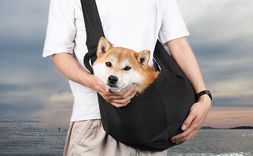 Сумка-переноска для маленьких собак та котів | Жовта переноска для тварин з регульованим ременем | Дихаюча переноска для вигулу та подорожей