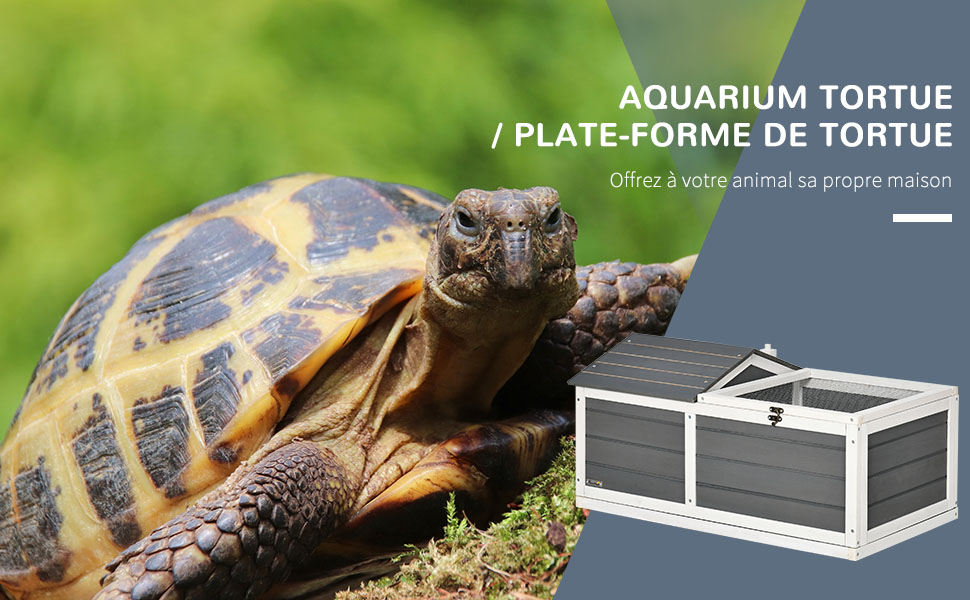 Клітка для тварин PawHut з колесами, 86x54x43 см, з соснового дерева