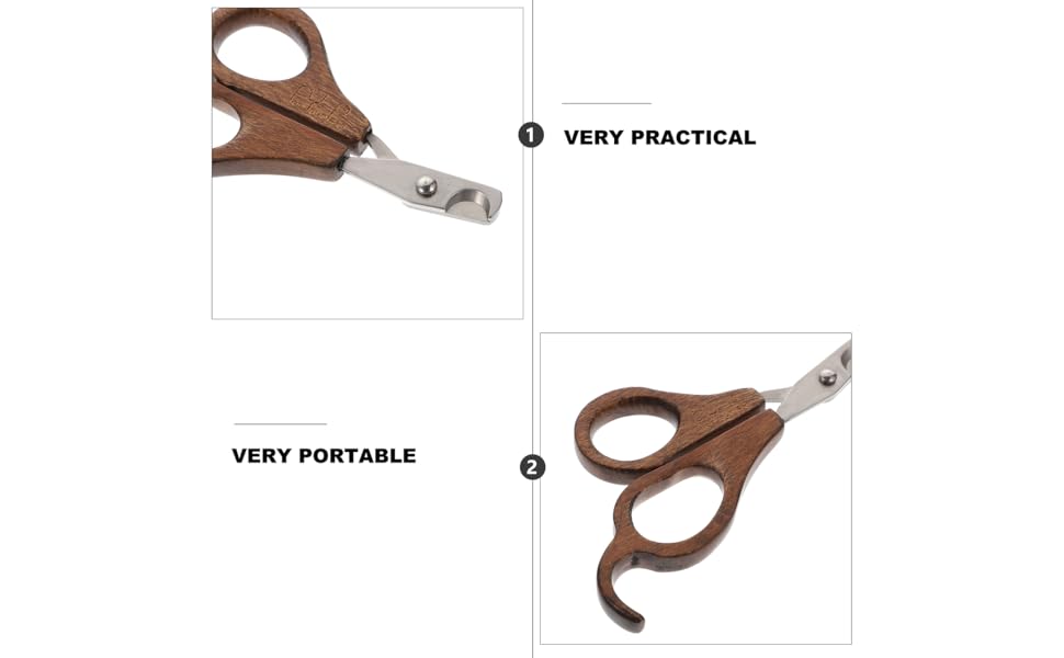 Набір для догляду за кігтями собак та котів BESPORTBLE - 2 шт.