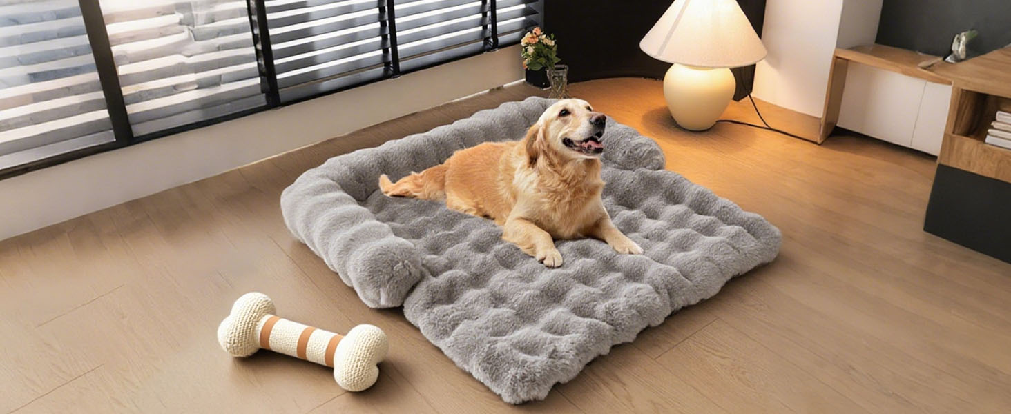 М'яке ліжко для собак та котів, лежанка-софа з бортиком, 75x75 см, темно-сірий колір