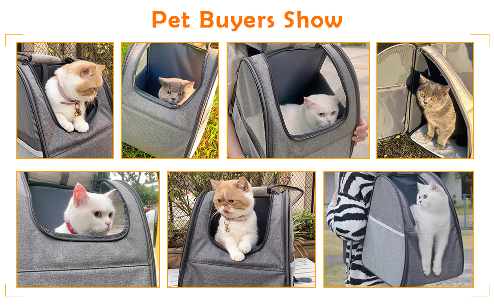 Рюкзак для тварин Allsopets: зручний та дихаючий для котів та собак, ідеальний для подорожей, прогулянок та походів (чорний/червоний)