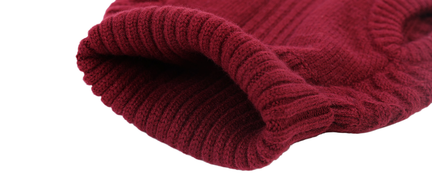 Теплий безрукавний светр для собак Citétoile з коміром-горловиною | М'який фліс, комфортний та дихаючий | Ідеальний для холодної погоди | Червоний, розмір M