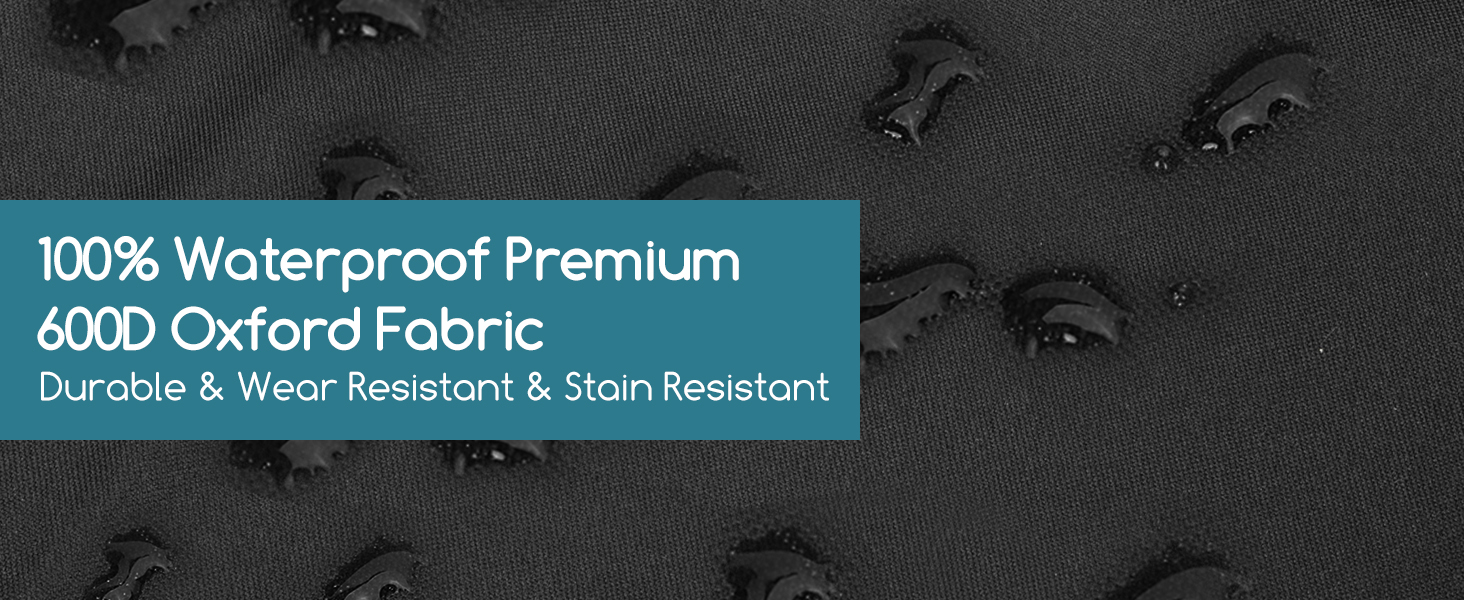 Захист для багажника автомобіля Nobleza для собак: килимок з захистом краю, універсальна автодека для собак з 2 кишенями, 185 x 105 см, водонепроникний та стійкий до подряпин
