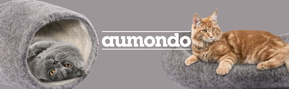 Котяча домівка-октопус із фетру aumondo, ручна робота, 100% натуральна шерсть, сіра, затишна лежанка для котів