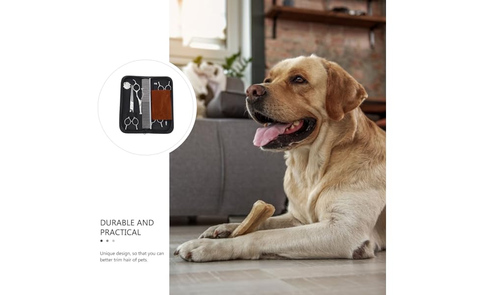 Набір для грумінгу собак: машинка для стрижки, ножиці для шерсті, професійний набір для догляду за собаками, нержавіюча сталь