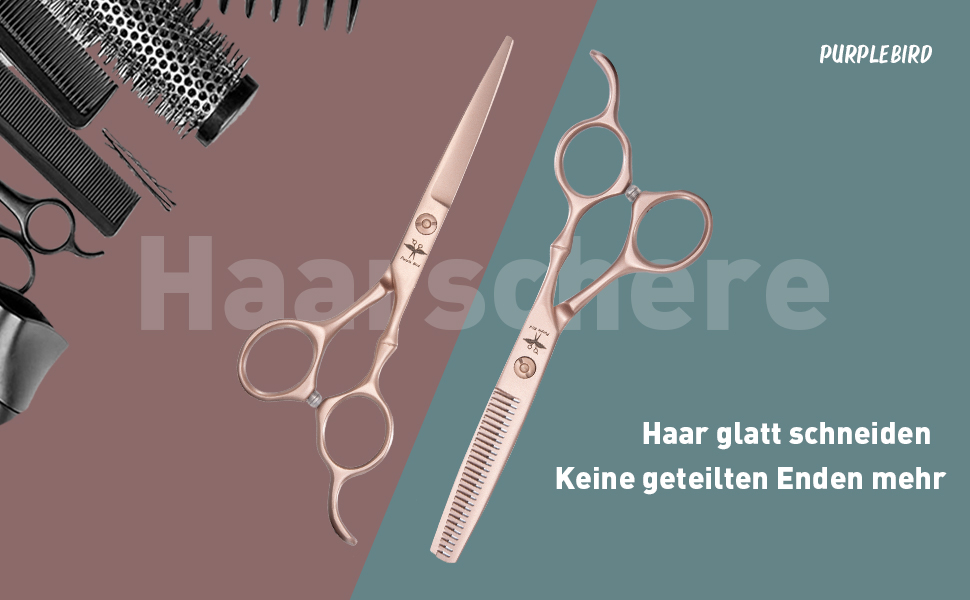 Професійний набір перукарських ножиць Haarschere: 6 дюймів, ножиці для проріджування, ножиці для текстурування, для чоловіків, жінок та дітей