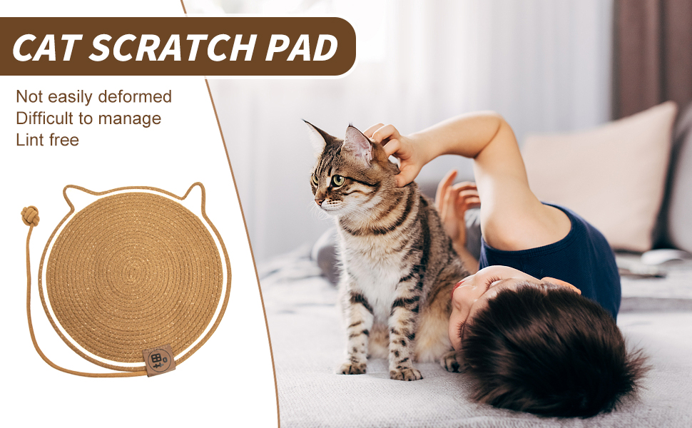 Килимок для котів з кулькою, іграшковий килимок-іграшка для котів, 43 см