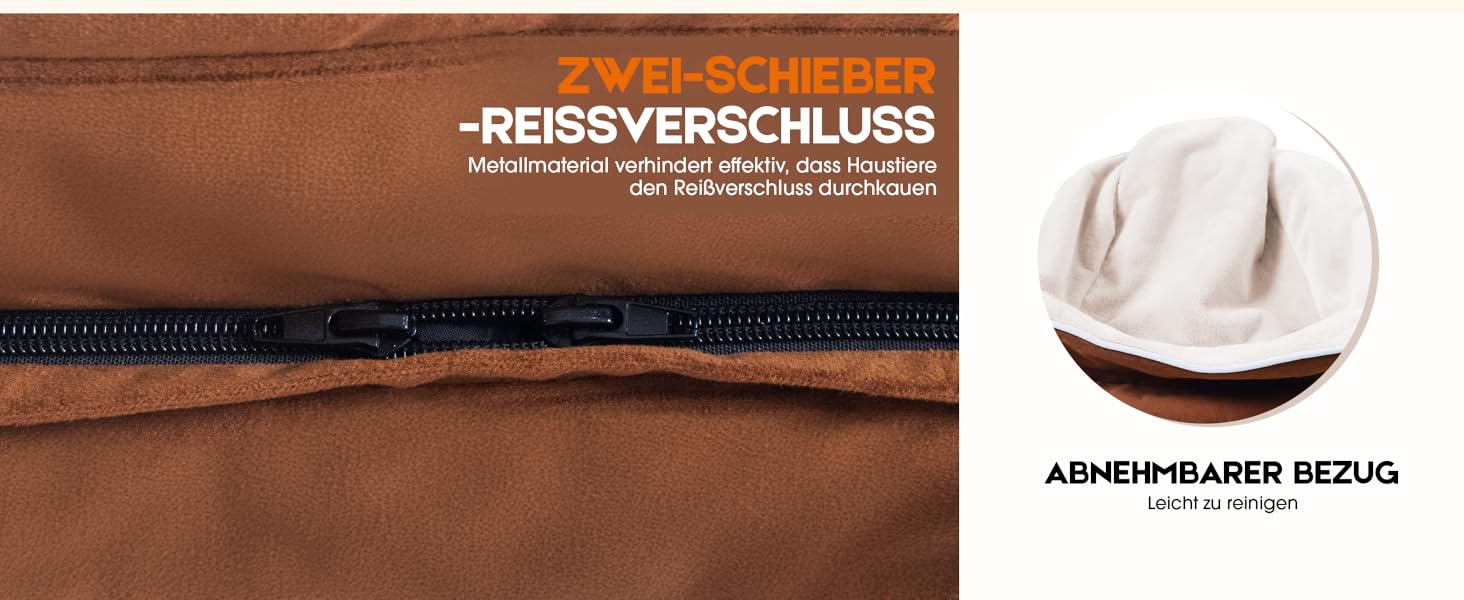 Ортопедичне ліжко для собак великих порід, корзина для собак, що можна прати, з піною у формі яйця, водовідштовхуване ліжко для собак з неслизьким дном та чотиристоронні подушки (колір: коричневий, розмір: 91x61x18 см)