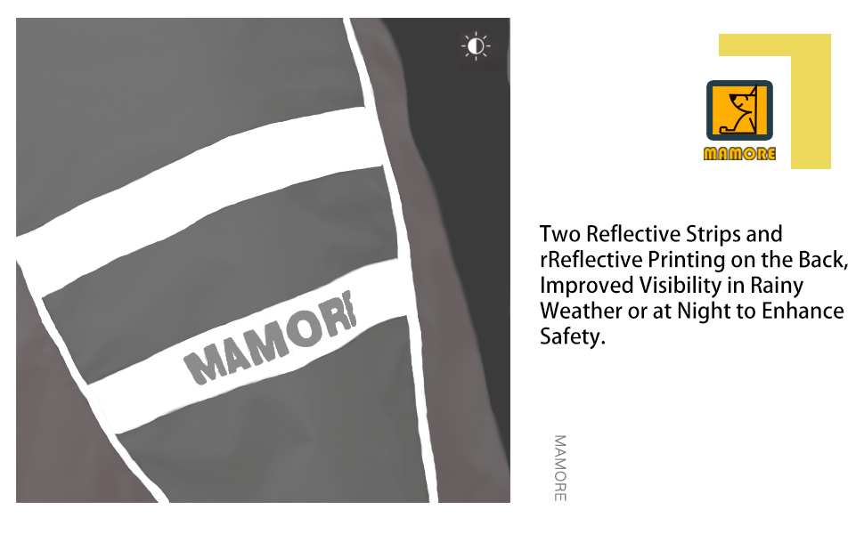 Дощовик для собак, водонепроникний, світловідбиваючий, регульований, дихаючий, з отвором для шлейки, для малих, середніх та великих собак (Жовтий та Білий, розмір XXXL)