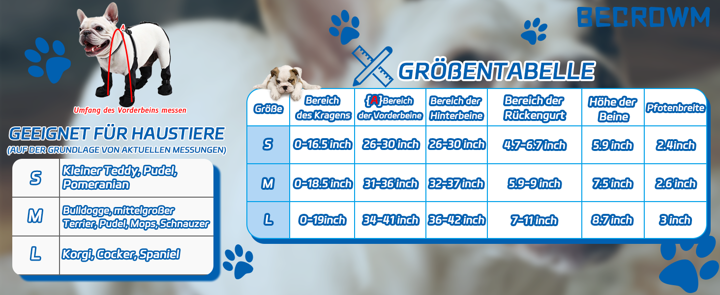 Водонепроникні чоботи для собак, захист подушечок лап для собак малих та середніх порід, регульоване взуття для домашніх тварин для прогулянок, м'які чоботи для тварин, захист подушечок лап (Чорний, Середній)