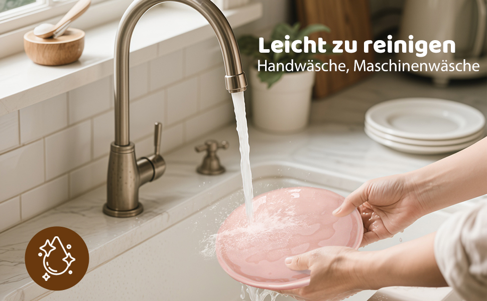 Набір керамічних мисок для котів 6er – годівниця та миска для їжі з неслизьким силіконовим дном | Плоскі, широкі миски для їжі | Непошкоджуючі для вій та придатні для миття в посудомийній машині