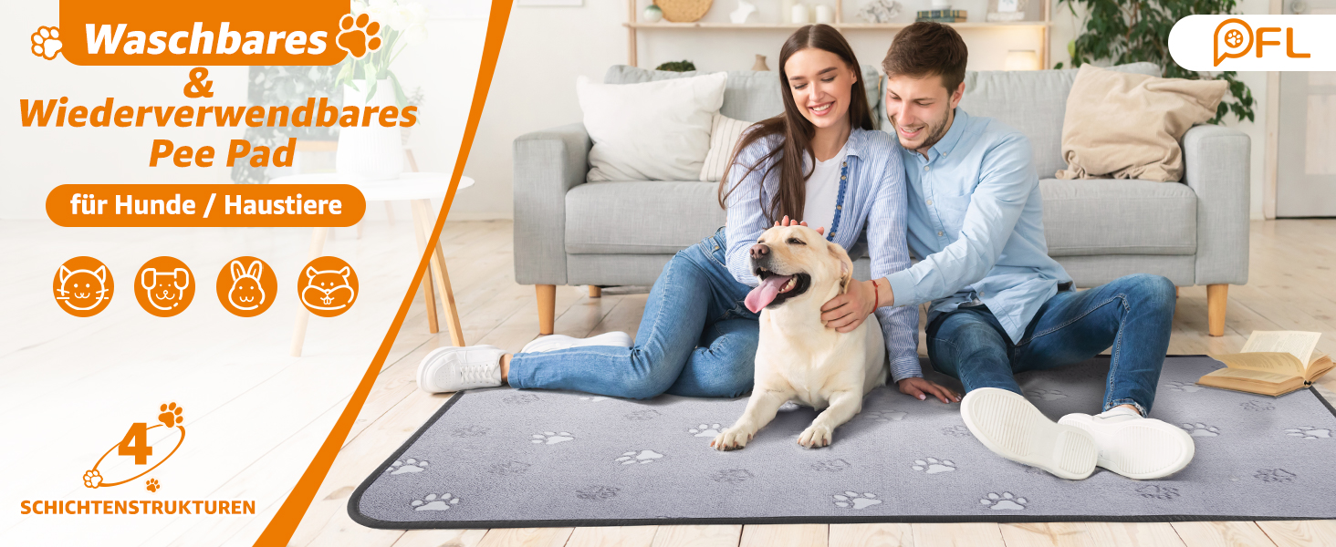 Підстилка для собак та цуценят PICK FOR LIFE, 2 шт., 79x92 см, швидко поглинаюча, для гігієни тварин