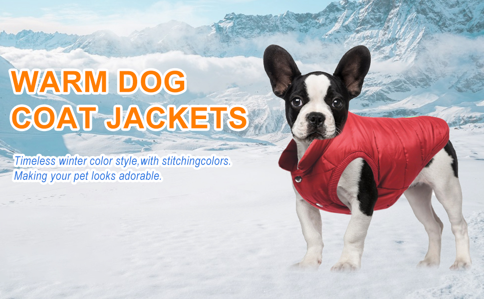 Зимовий одяг для собак Meioro: тепла куртка, флісова жилетка, м'який світшот для маленьких та середніх собак (XXL, Rosso)