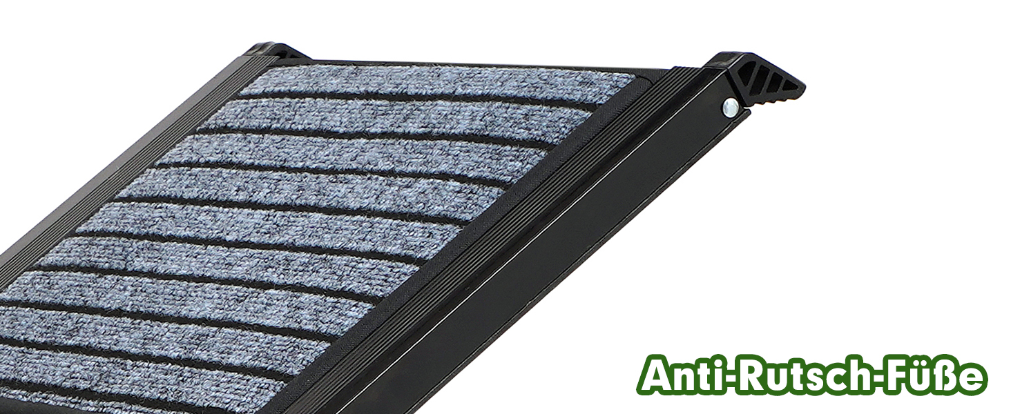 Рампа для собак у машину, складана, 160 см, з антиковзким покриттям, для легкових автомобілів, вантажівок та SUV, до 90 кг