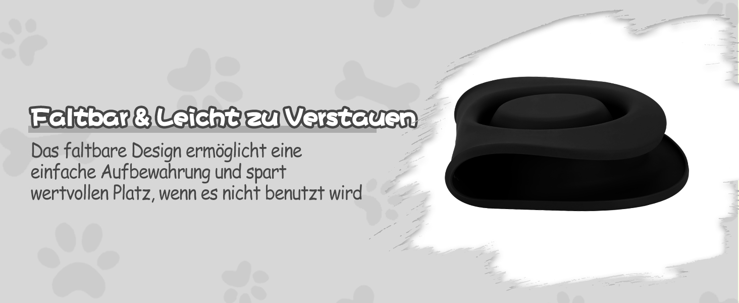 Набір мисок для собак MateeyLife 3-в-1: миска для їжі протиковзаюча, миска для води з нержавіючої сталі та силіконова підставка. Підходить для собак, котів та цуценят різних порід. Чорний колір.