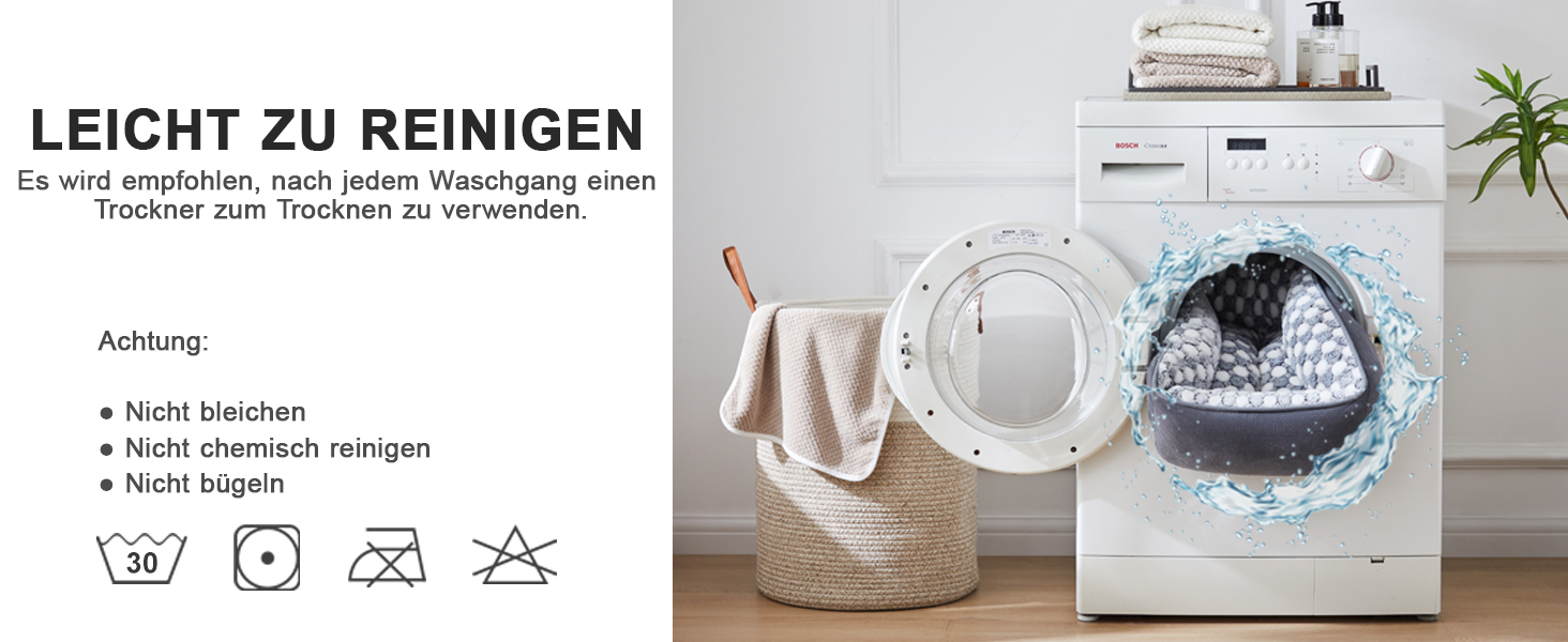 М'яке ліжко для собак великих порід з візерунком у крапку, фланелеве, антистресове, 90x65x23 см, сіро-блакитне