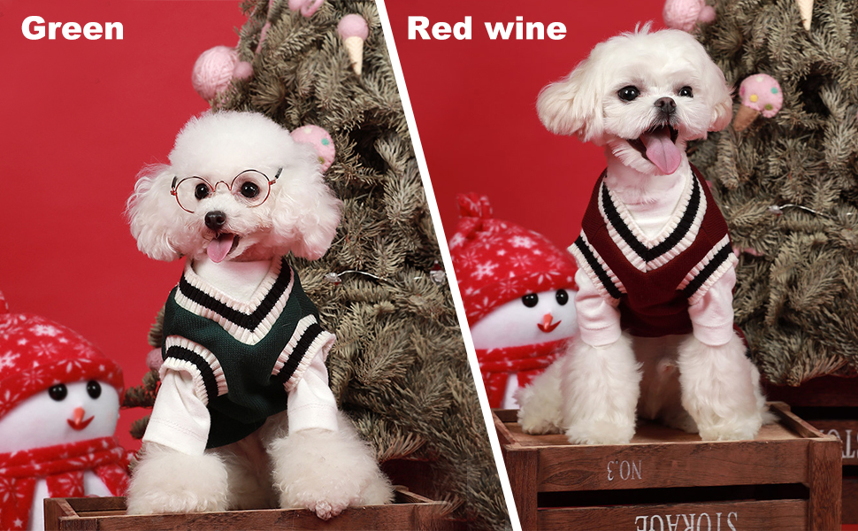 Теплий зимовий пуловер для собак та котів PETCUTE, зручний одяг для маленьких, середніх та великих собак, теплий зимовий одяг для тварин, подарунок для собаки або кота, червоний, розмір S