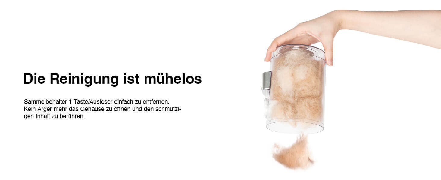 Набір для грумінгу домашніх тварин Neakasa P0 Pro: пилосос, щітка для котів та собак, видалення ворсу, 5 насадок