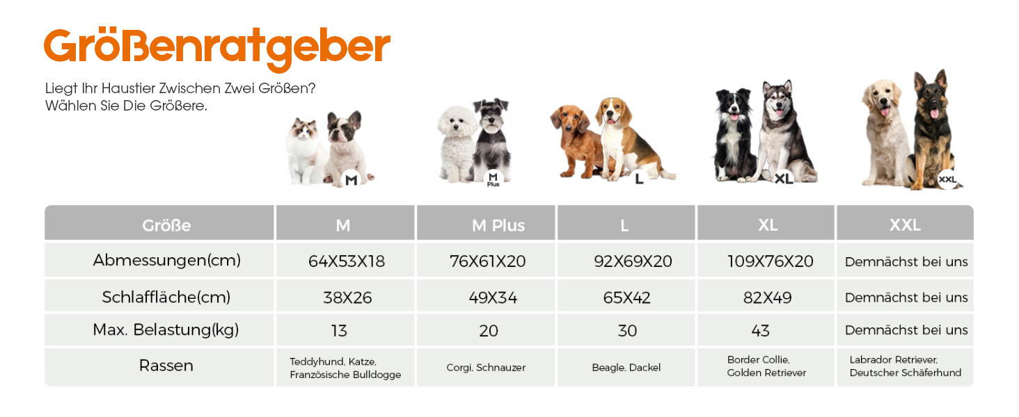 Ортопедичний лежак для собак великих порід, лежанка для собак XL, з м'якою подушкою для шиї, знімний та пральний килимок, з ручками (Бежевий, 109 * 76 * 20 см)