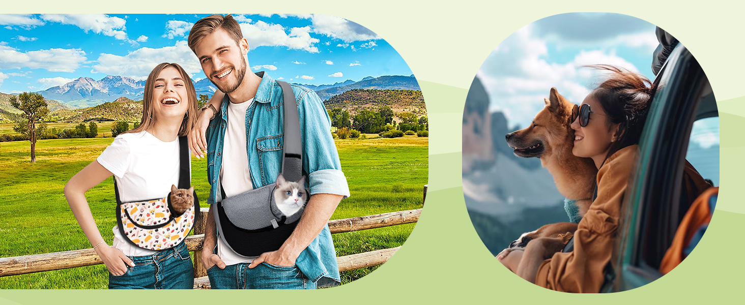 Сумка-переноска для собак та котів ALLSOPETS, блакитний Corgi, S, для подорожей та кемпінгу