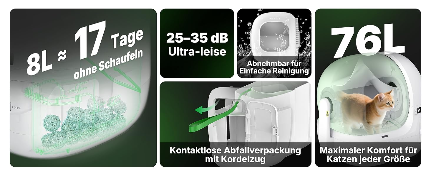 PETKIT Purobot Max Pro 2 - самоочисний лоток для котів з камерою та AI-моніторингом здоров'я, для кількох котів