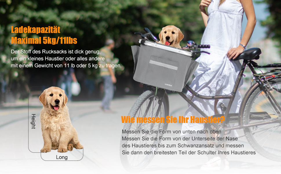 Кошик для велосипеда Lixada, передній, знімний, алюмінієвий, сірий