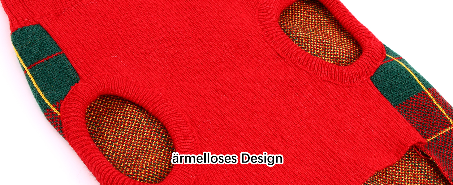 Пуловер для собак KATZINST, теплий флісовий пуловер для маленьких собак, різдвяний пуловер для Французького бульдога, Дакселя, Чихуахуа, Йоркшира, червоно-чорний, XS