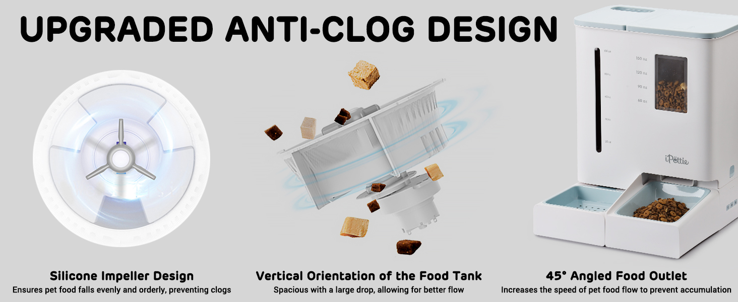 Автоматичний дозатор корму та поливальник для домашніх тварин 2-в-1, FW54, 8,5 кг, для зайнятих батьків