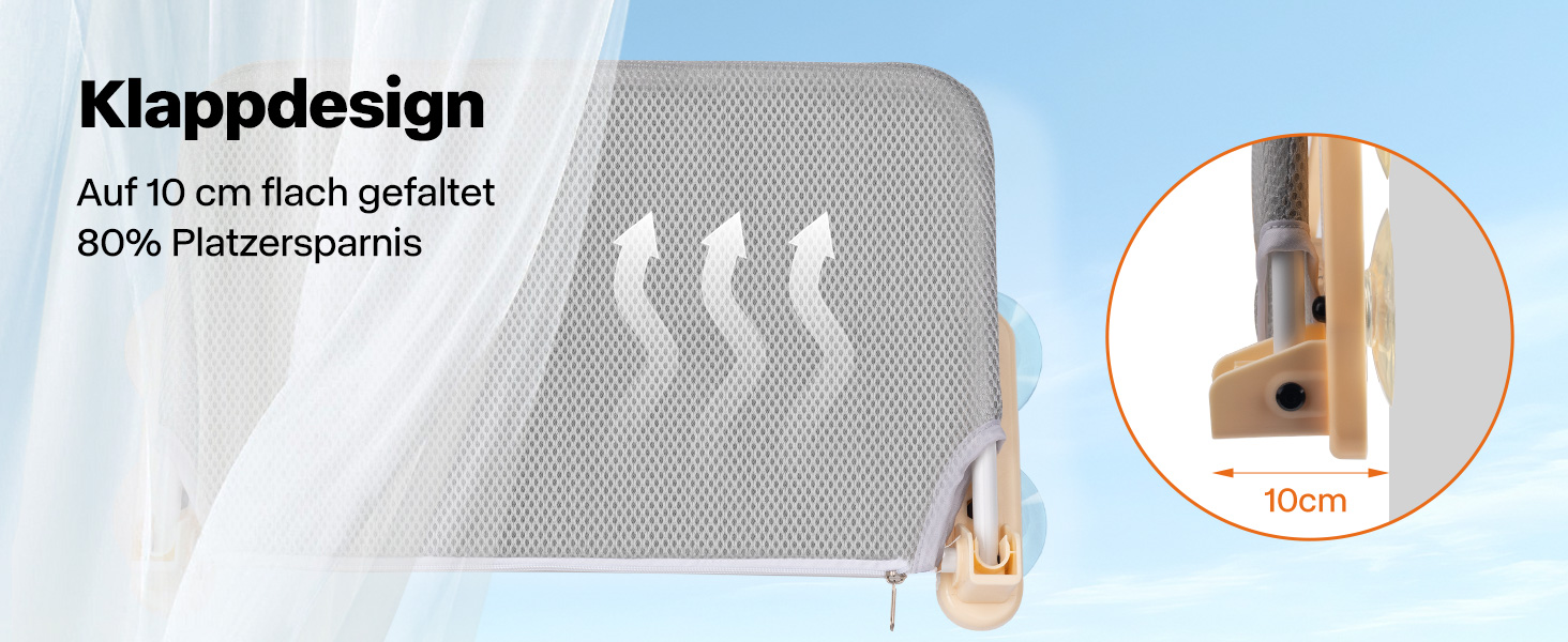 Кігтеточка-ліжко для котів Pet Prime на віконну раму з присосками 85мм, 20кг, знімні чохли, нержавіюча сталь, 45x32см, розкладна, бездротова