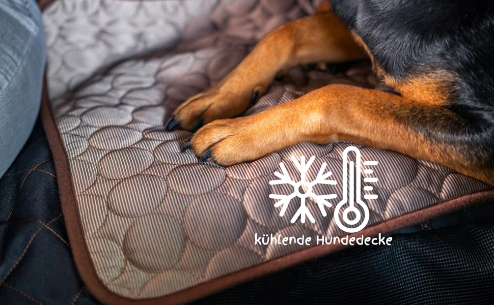 Захист сидінь автомобіля ForYou® з підстилкою для собак - Водовідштовхувальний захист сидінь для собак з боковими панелями та віконцем, стійкий до подряпин, преміум-якість, Made in Germany