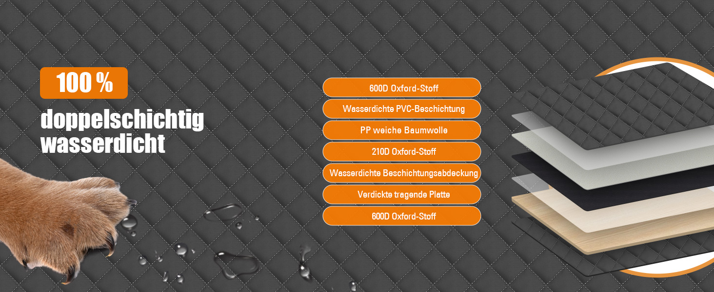 Захист для заднього сидіння автомобіля BMaoBBo: водовідштовхувальний, стійкий до подряпин, для SUV та сімейних авто (127x62 см)