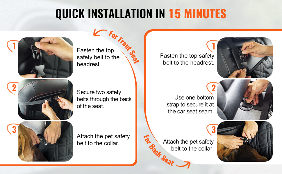 Автокрісло для собак VEVOR: підняття, безпечна мотузка, бавовняна підкладка, до 12 кг (Чорний)