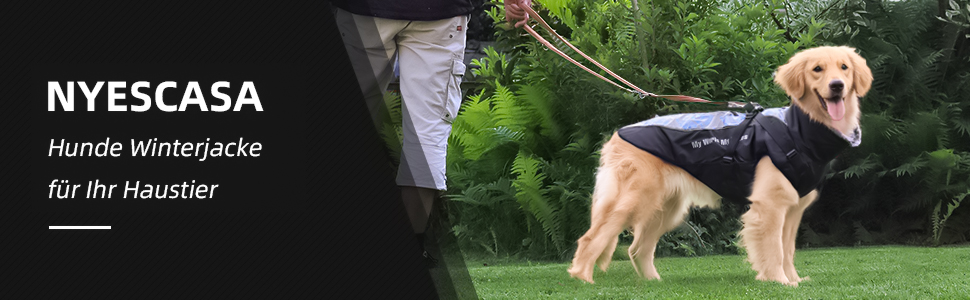 Водонепроникна куртка для собак на зиму, 6XL, сіра. З кріпленням для повідка, регульована, для великих і середніх собак. Ідеально для занять спортом на відкритому повітрі.