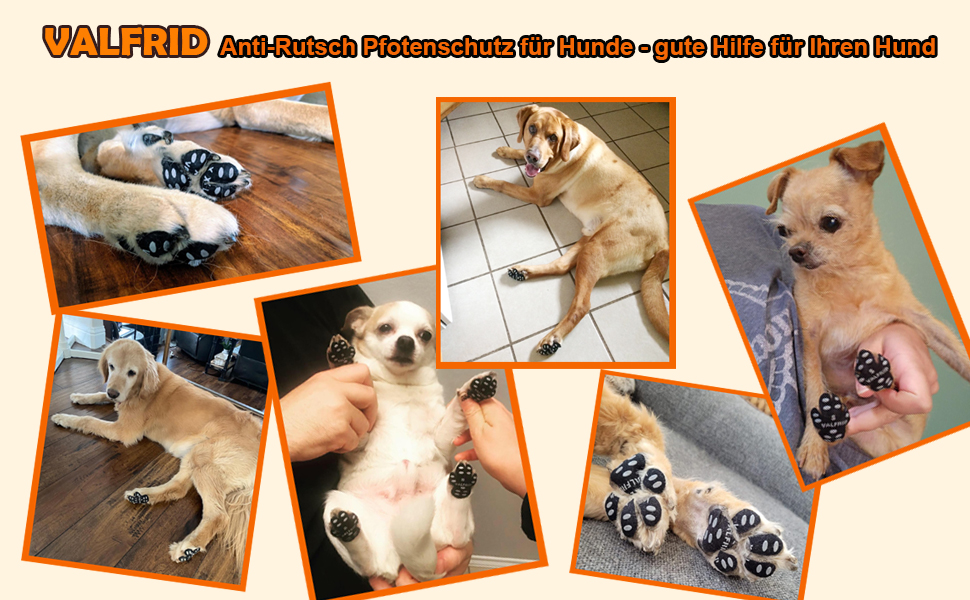 Захист лап для собак Anti-Rutsch: 40 шт. Силіконові наклейки проти ковзання, XXL (6.3*7см, 27.1-36кг)