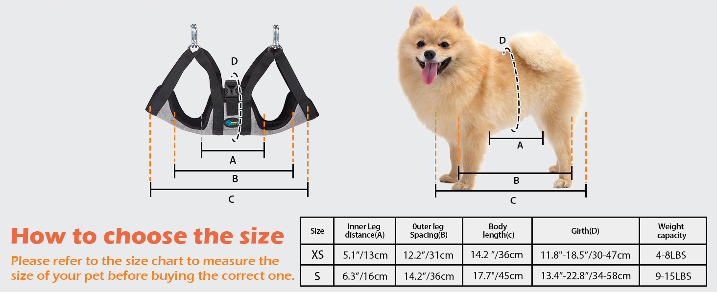 Гамак для собак Ownpets з 4 гачками: для миття, догляду та стрижки нігтів