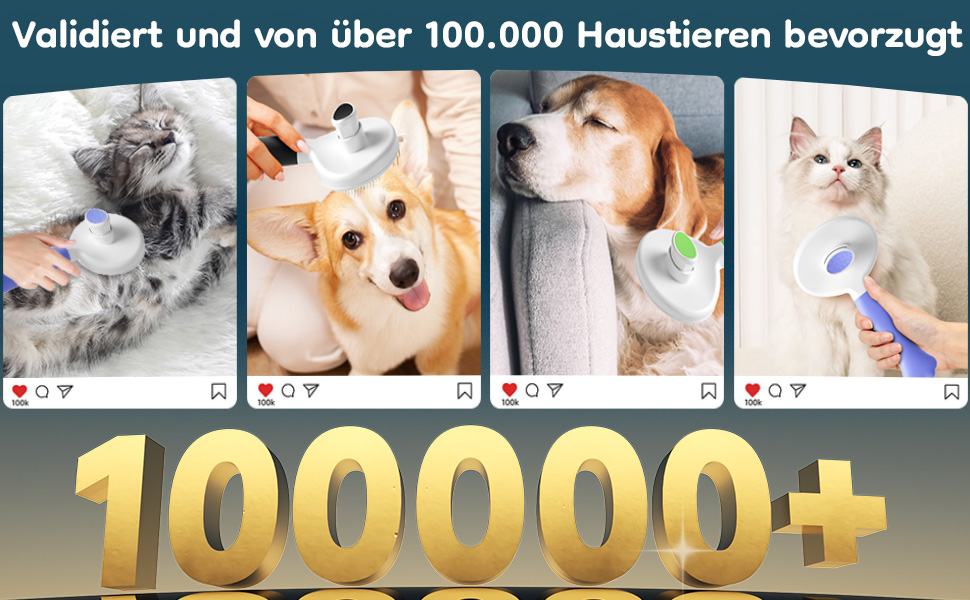 Щітка для котів та собак з самоочищенням, милий ручка-кіготь, видаляє шерсть, підходить для короткого та довгого волосся, зелена, універсальний розмір