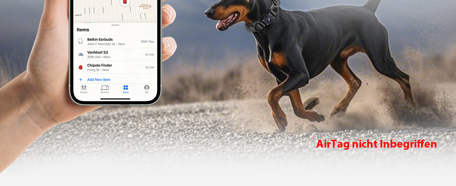 Тактичне собаче нашийник DE JIARUI з ручкою, водонепроникний Airtag нашийник для собак, товстий регульований нашийник для собак з м'якою підкладкою, металева застібка для собак середніх та великих порід (зелений, M(15'-19')) Зелений L(18'-23')