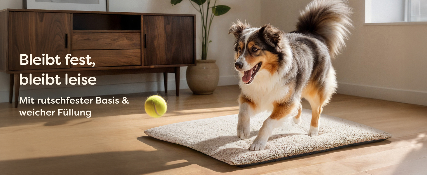 Самогріюча собача ковдра - велика лежанка для собак 90x60 см - знімний, пральний чохол - м'яка, тепла ковдра без електроенергії - з неслизьким дном (колір: коричневий)