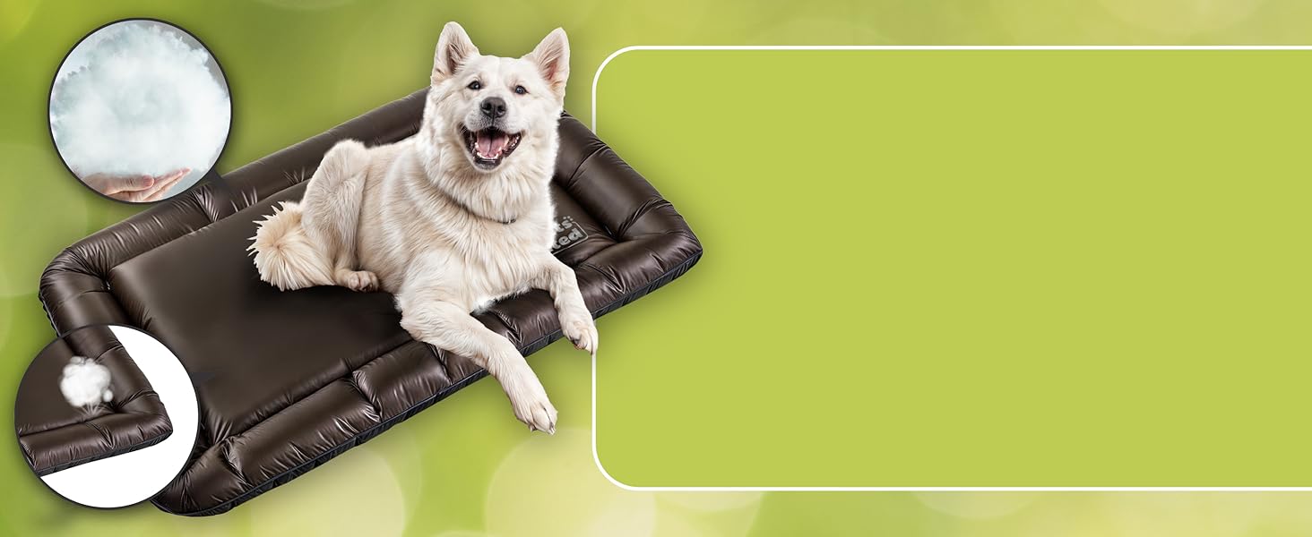 Килимок для собак, лежанка для собак Indoor & Outdoor; м'який лежак для собак та котів (L - 100x70 см)