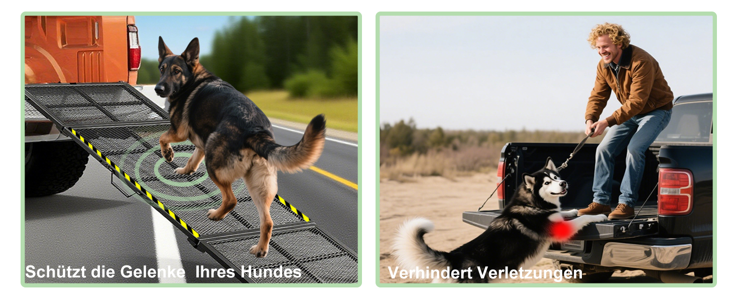 Рампа для собак у автомобіль Extra 190 см, складана, для великих порід (до 180 кг), 190x50 см