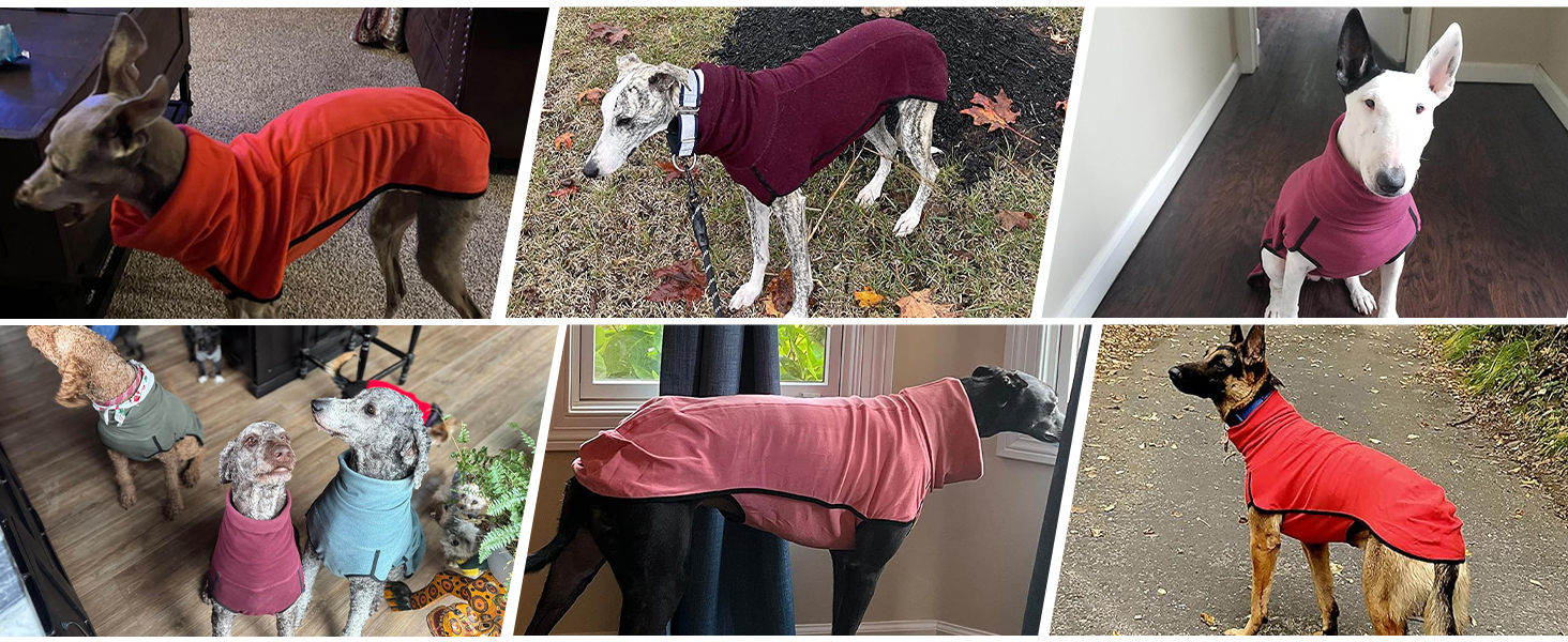 Теплий пуловер для собак Imily Bela з флісу, накидка, жилет, куртка для собак, зимовий одяг для малих, середніх та великих собак, бордовий, XL