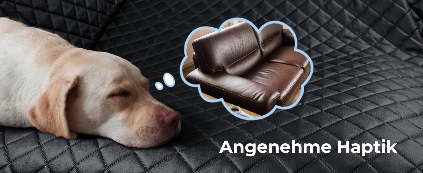 Захист для автосидіння PeCute: водонепроникний, з екошкіри, для собак, чорного кольору