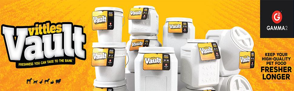 Контейнер для корму Gamma2 Vittles Vault Outback, герметичний, 18 кг, для домашніх тварин