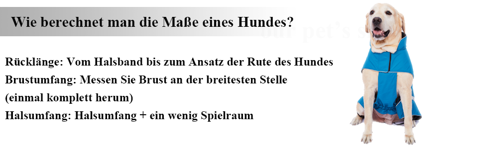 Водонепроникний собачий дощовик/куртка з отвором для коміра, на липучках, з флісовою підкладкою, зі світловідбиваючими елементами, зимовий, для великих та середніх собак, 4XL (4XL (1-пак), Синій)