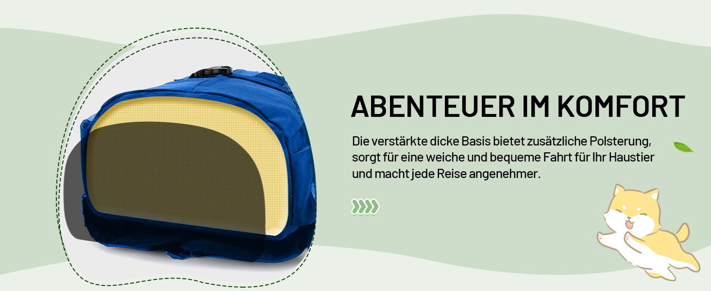 Рюкзак-переноска для собак ALLSOPETS, регульований, сірий шалфей, L