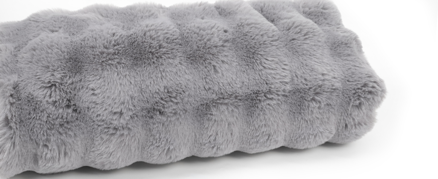 Самогріюча ковдра для тварин Wdmiya 60x45 см, для котів та собак, миюча, фланелева, без електроживлення, для автомобіля. Білий (Сірий, L)