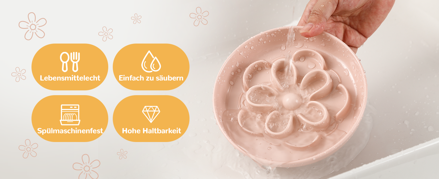 Набір мисок протиковтання для котів та маленьких собак 3 шт. - Миски з лабіринтною конструкцією, зелені, блакитні, рожеві